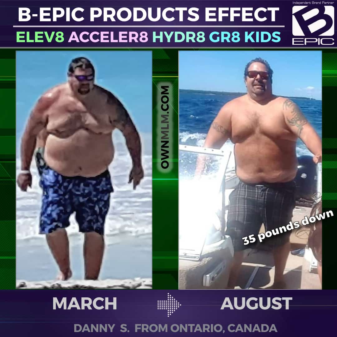 Weight Loss result with Acceler8 by BEpic
