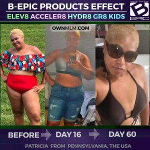 slimming progress with bepic pills (result of Patricia Wright from USA)
